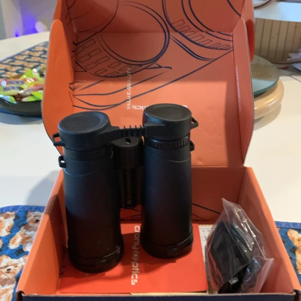 Black 10x42 Binoculars